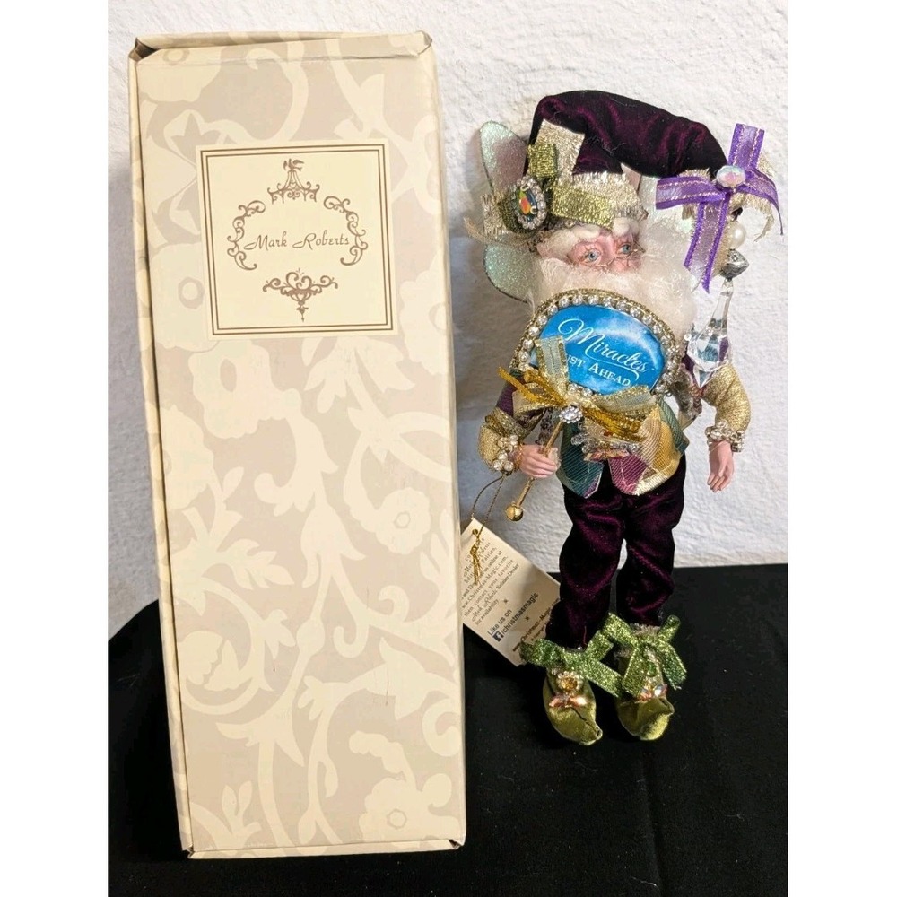 Mark Roberts Fairy of Miracles with Box & Registration Tag Lots Of Gems 431/1500